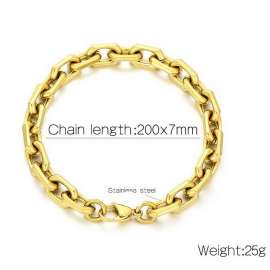 Stainless Steel Gold-plating Bracelet