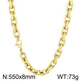 SS Gold-Plating Necklace