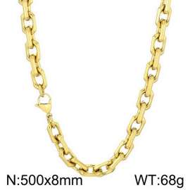 SS Gold-Plating Necklace