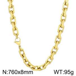 SS Gold-Plating Necklace