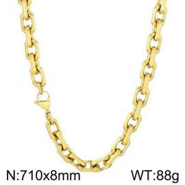 SS Gold-Plating Necklace