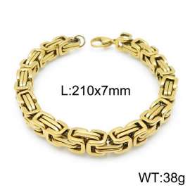 Stainless Steel Gold-plating Bracelet