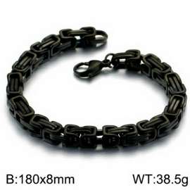 Stainless Steel Black-plating Bracelet