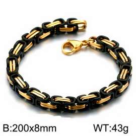 Stainless Steel Black-plating Bracelet