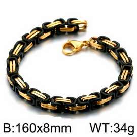 Stainless Steel Black-plating Bracelet