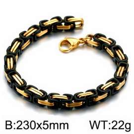 Stainless Steel Black-plating Bracelet