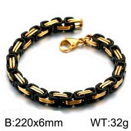 Stainless Steel Black-plating Bracelet