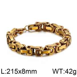 Stainless Steel Gold-plating Bracelet