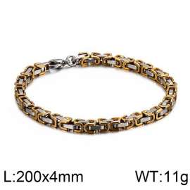 Stainless Steel Gold-plating Bracelet