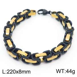 Stainless Steel Black-plating Bracelet