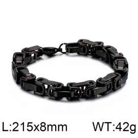 Stainless Steel Black-plating Bracelet