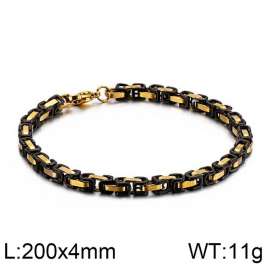 Stainless Steel Black-plating Bracelet