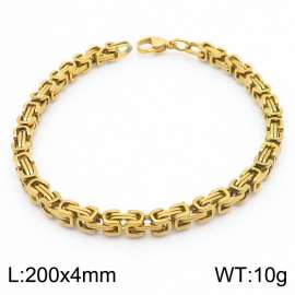 Stainless Steel Gold-plating Bracelet