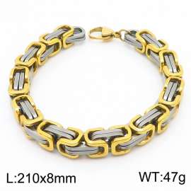 Stainless Steel Gold-plating Bracelet