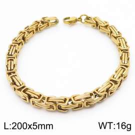 Stainless Steel Gold-plating Bracelet