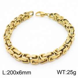 Stainless Steel Gold-plating Bracelet