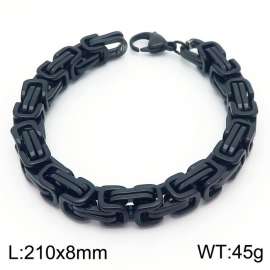 Stainless Steel Black-plating Bracelet