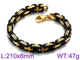 Stainless Steel Black-plating Bracelet