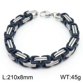 Stainless Steel Black-plating Bracelet