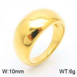 Stainless steel circular smooth curved ring