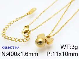 SS Gold-Plating Necklace