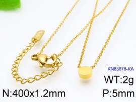 SS Gold-Plating Necklace