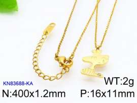 SS Gold-Plating Necklace