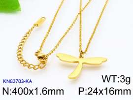 SS Gold-Plating Necklace