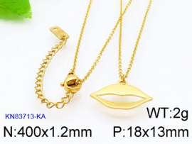 SS Gold-Plating Necklace