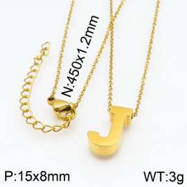 SS Gold-Plating Necklace