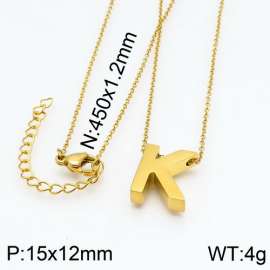 SS Gold-Plating Necklace