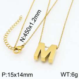 SS Gold-Plating Necklace