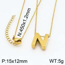 SS Gold-Plating Necklace