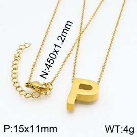 SS Gold-Plating Necklace