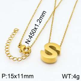 SS Gold-Plating Necklace