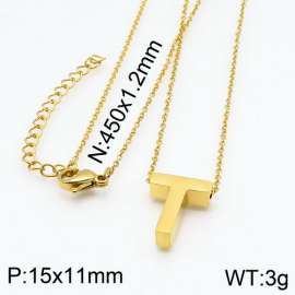 SS Gold-Plating Necklace