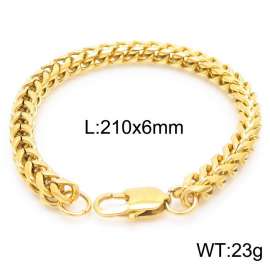 Stainless Steel Gold-plating Bracelet