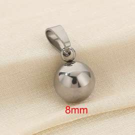 Stainless steel ball pendant