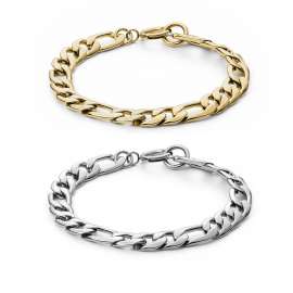 Stainless steel color spring buckle 3:1NK bracelet