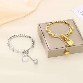 Stainless steel OT buckle bracelet